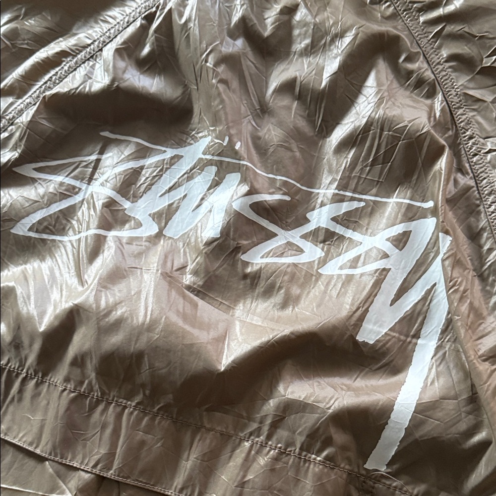 NWT Stussy Wrinkled Beach Shell Jacket